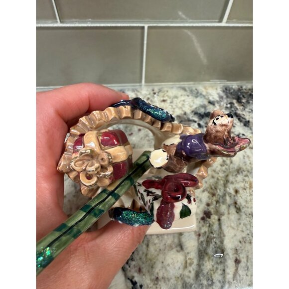 VTG Blue Sky Clayworks 2001 Heather Goldminc Christmas Store Figurine gift - Picture 2 of 16